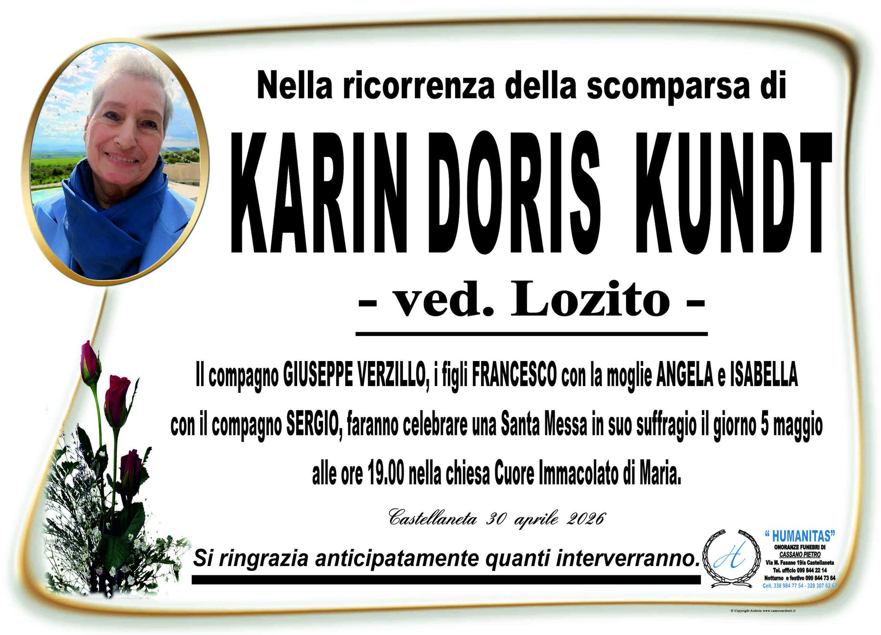 Manifesto di Karin Doris Kundt